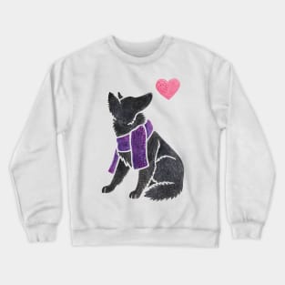 Watercolour Groenendael Crewneck Sweatshirt